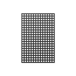 Lien vers un produit variante ou accessoire : Treillage maille carrée 47mm 1.00m x 1.50m NOIR
